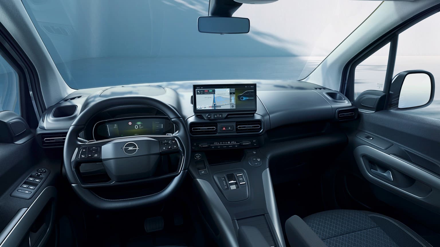 l'intérieur d'une voiture