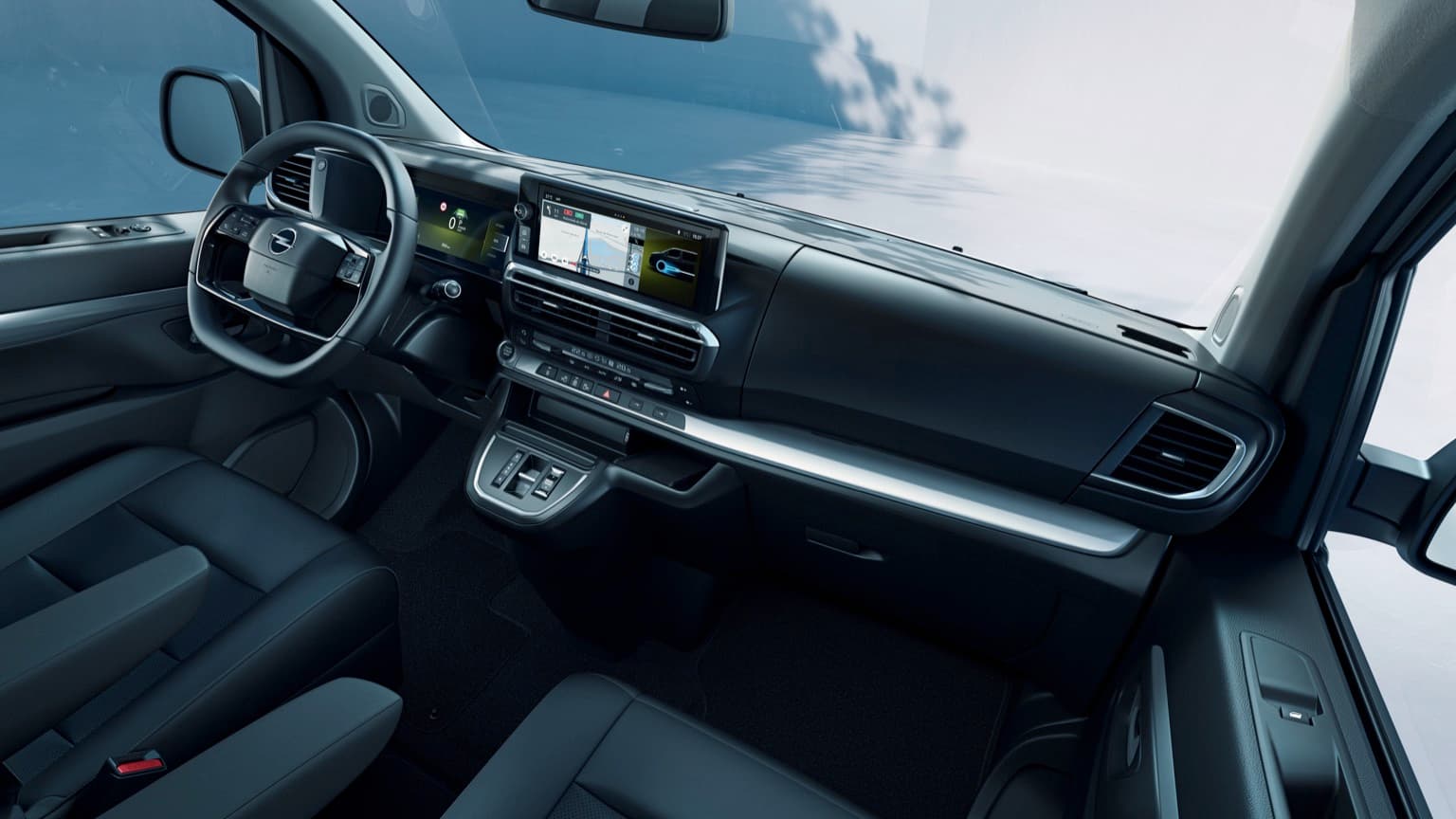 l'intérieur d'une voiture