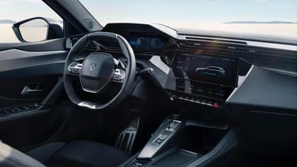 the interior of a car