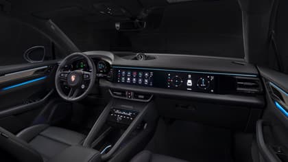 the interior of a car