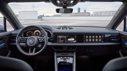 l'intérieur d'une voiture