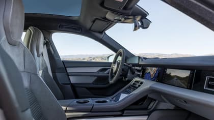 the inside of a car