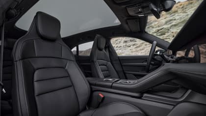 the inside of a car