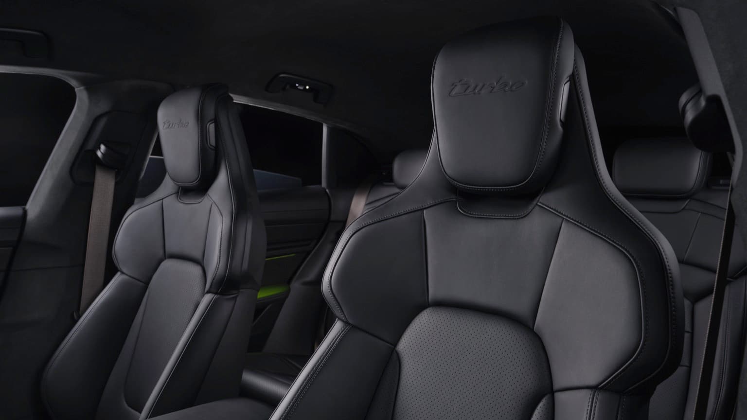 the inside of a car