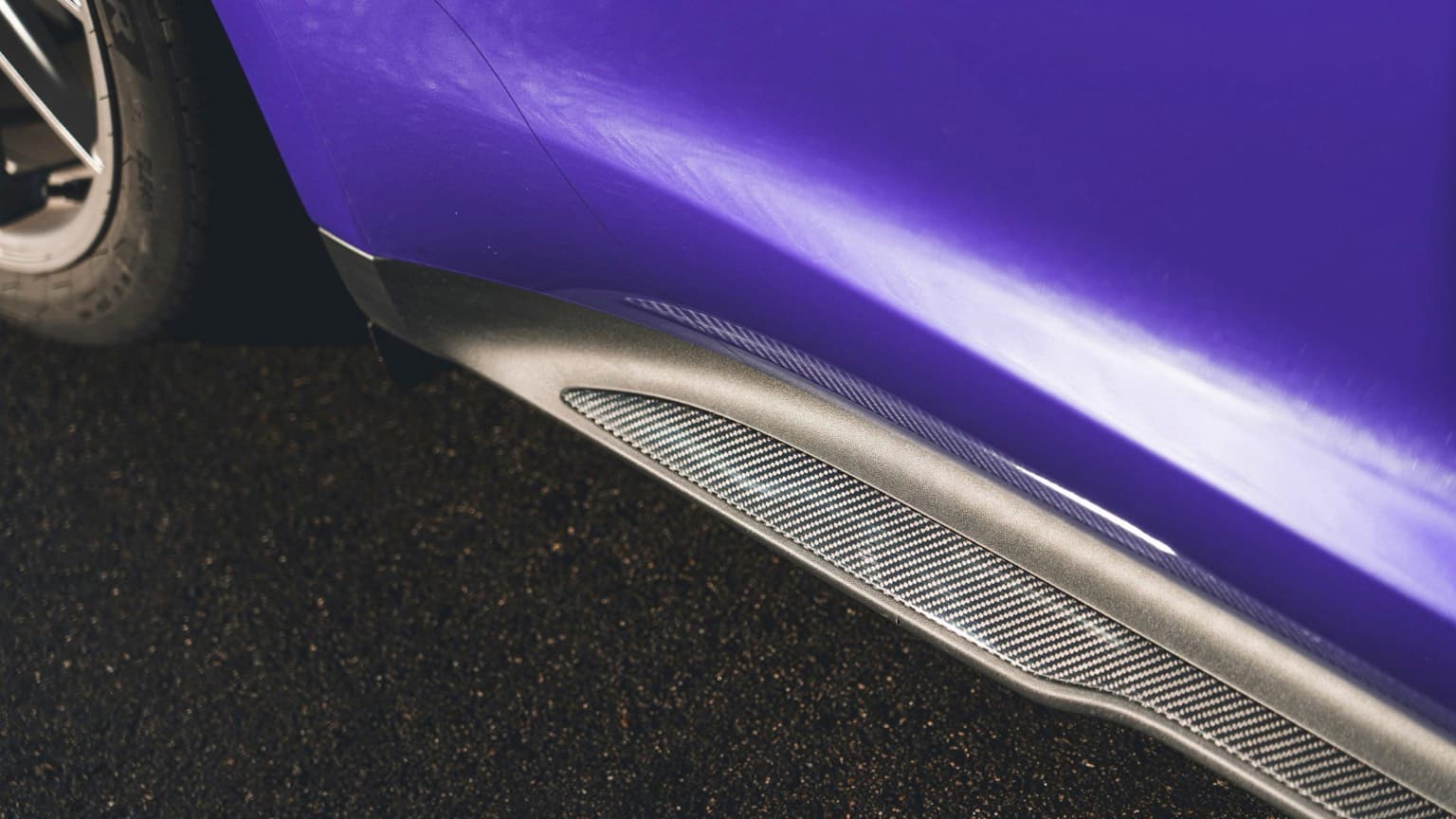 a close up of a car