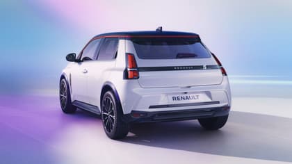 a white car with black trim