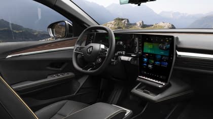 l'intérieur d'une voiture