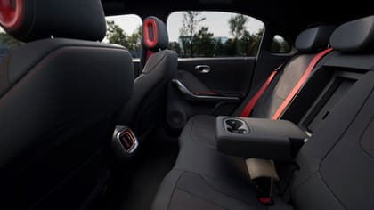 the inside of a car