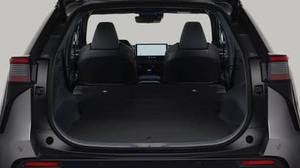 the back of a car with the trunk open