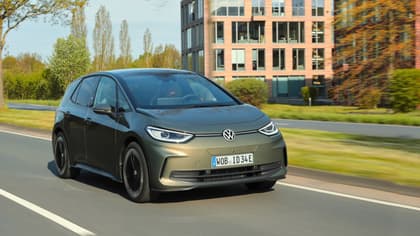 a car driving on the road