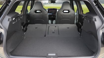 the back of a car with the back seat open