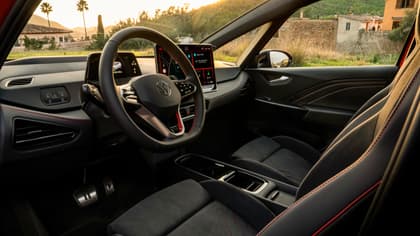l'intérieur d'une voiture