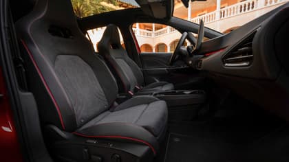 l'intérieur d'une voiture