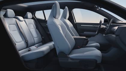 l'intérieur d'une voiture