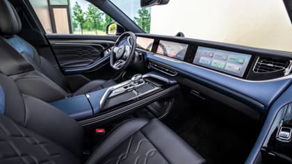 l'intérieur d'une voiture