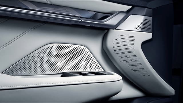 the inside of a car