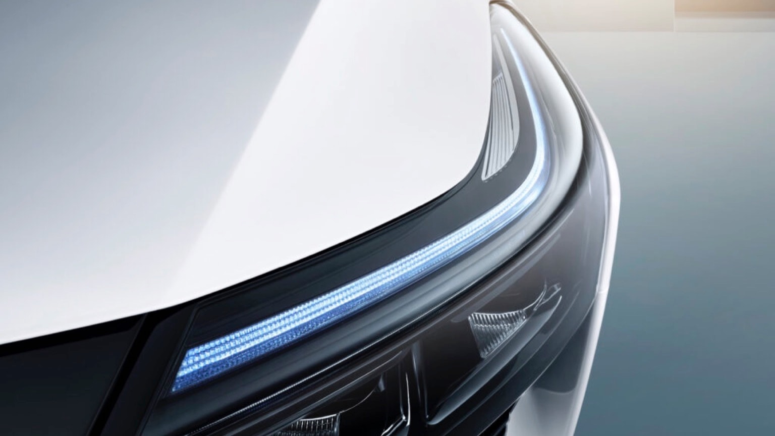 the front of a car
