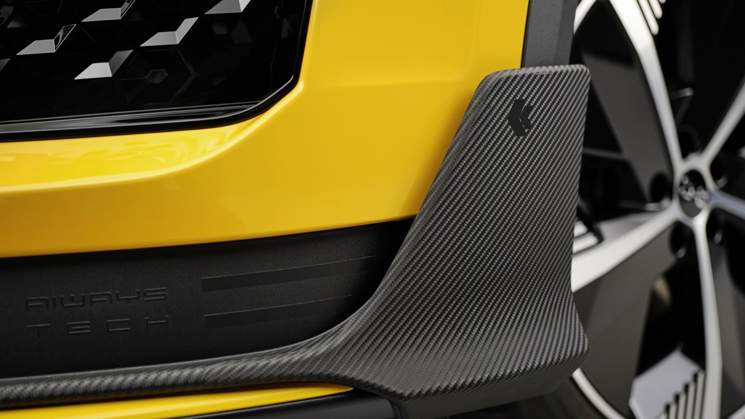 a close up of a car