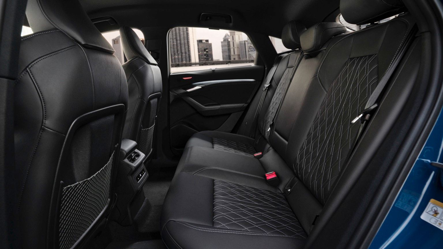 l'intérieur d'une voiture