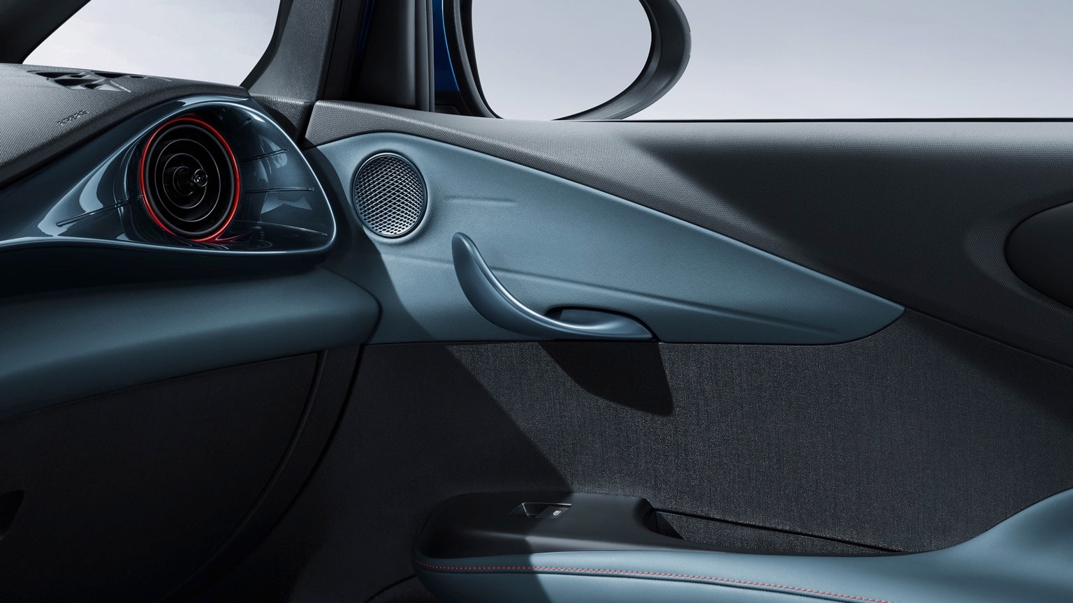 l'intérieur d'une voiture