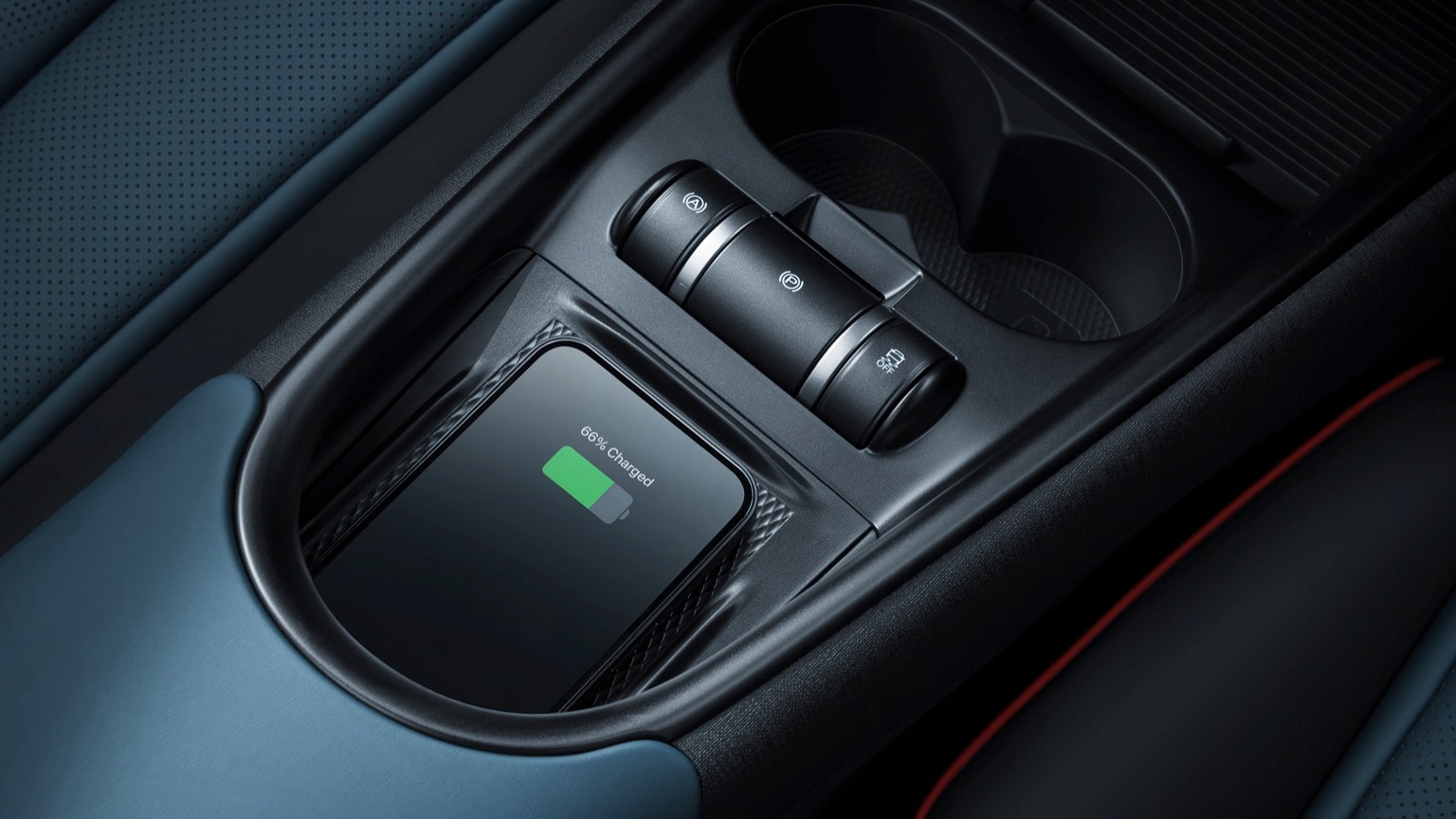 un téléphone dans une voiture