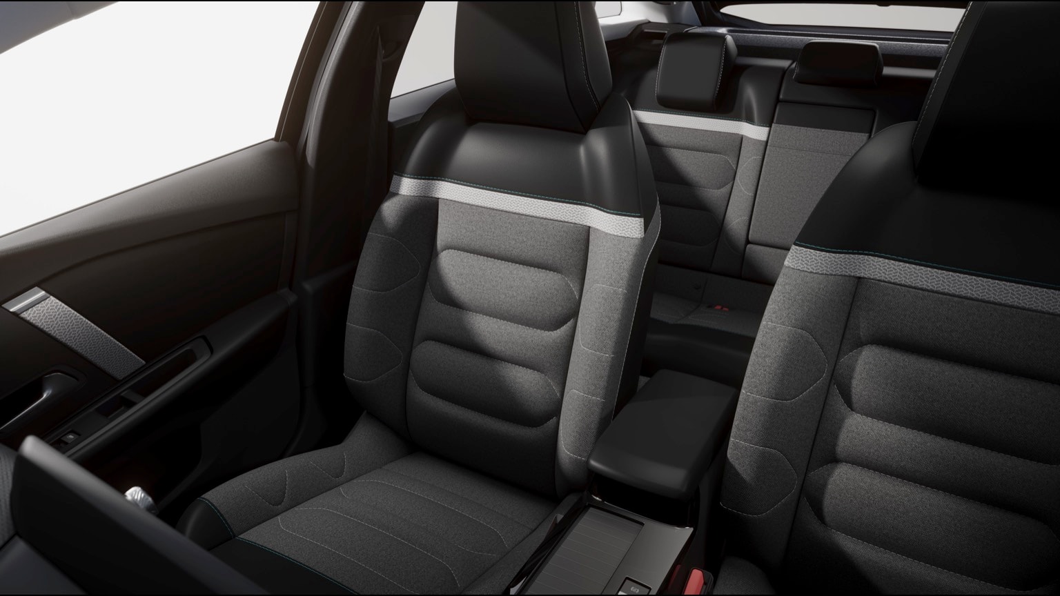 l'intérieur d'une voiture