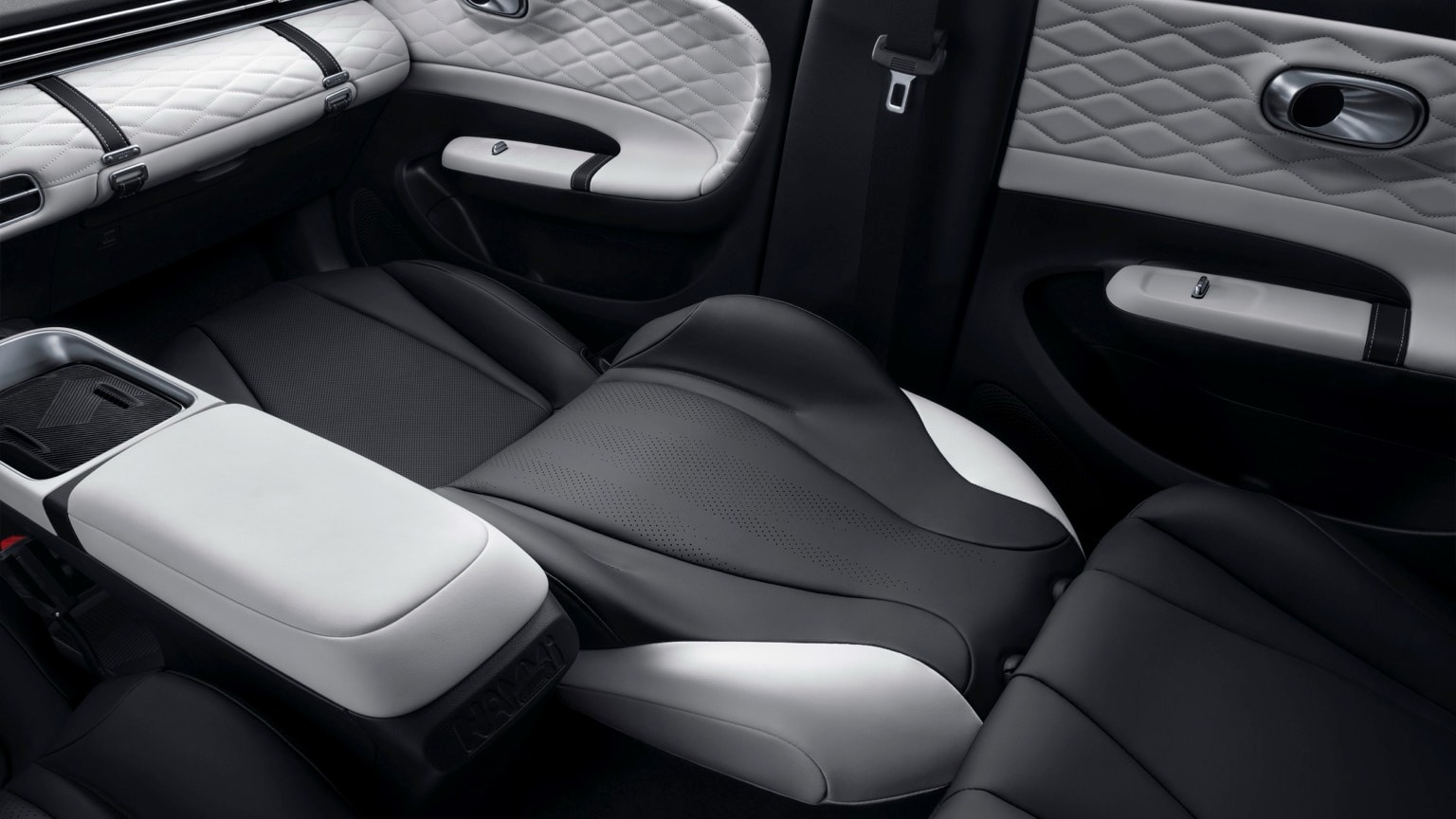 l'intérieur d'une voiture