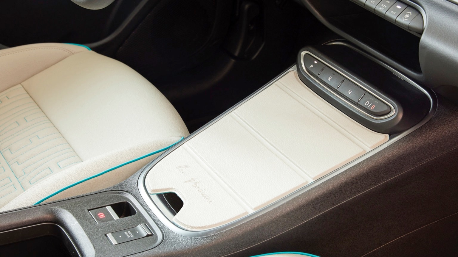 l'intérieur d'une voiture