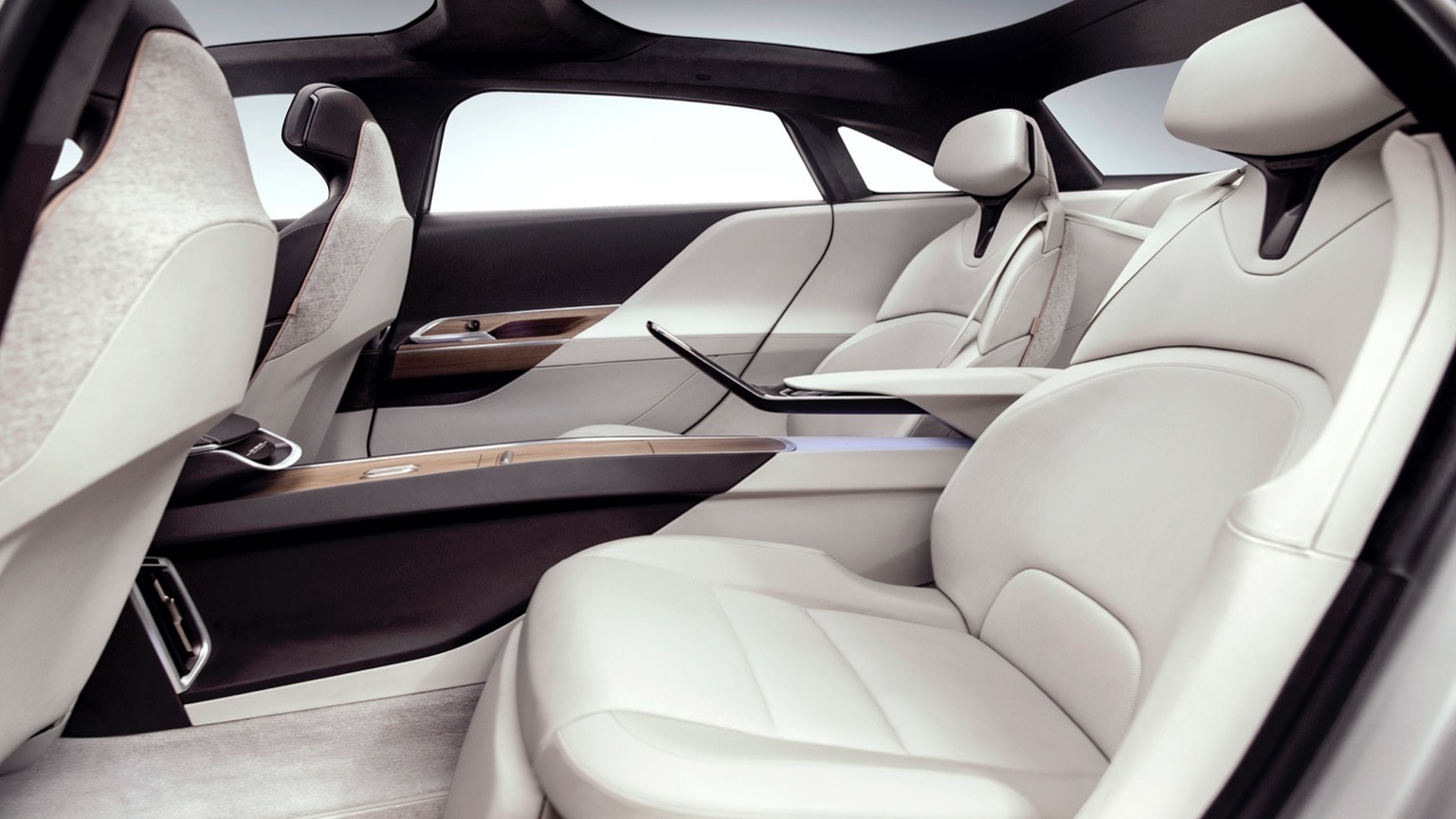 l'intérieur d'une voiture