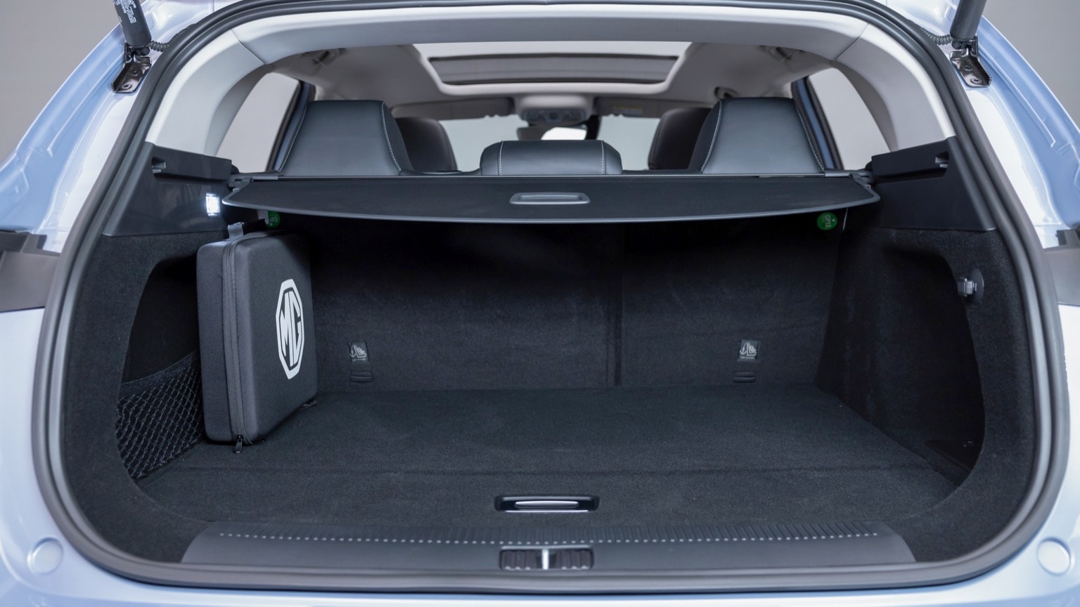 the trunk of a car