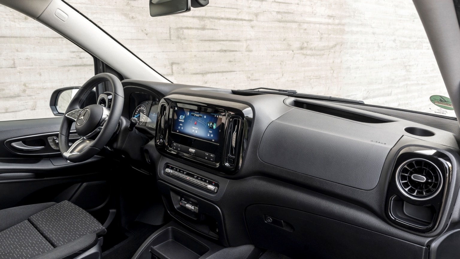 l'intérieur d'une voiture