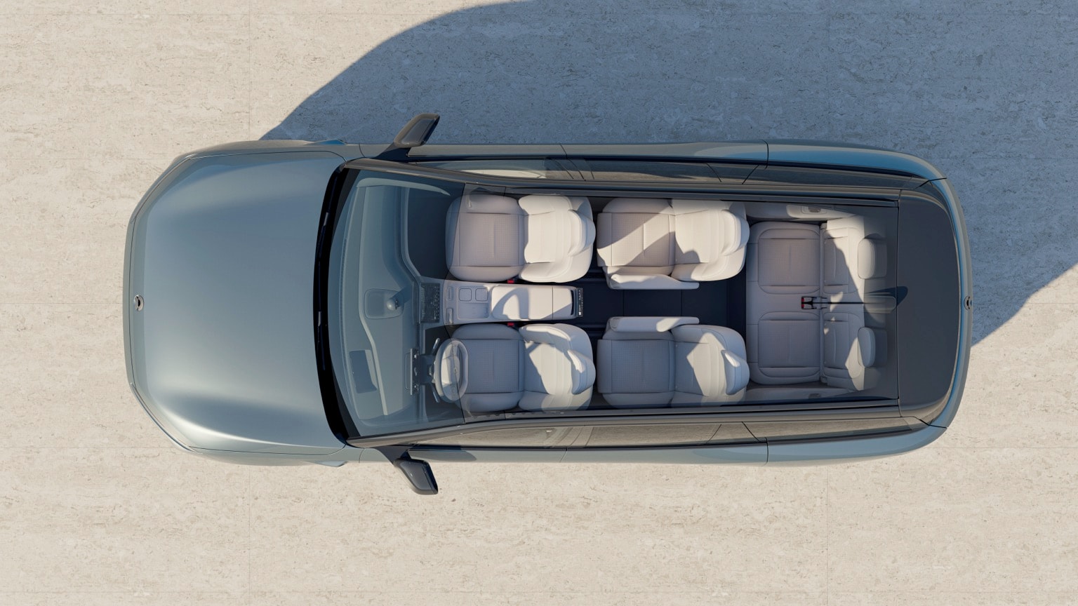 une voiture avec les sièges ouverts