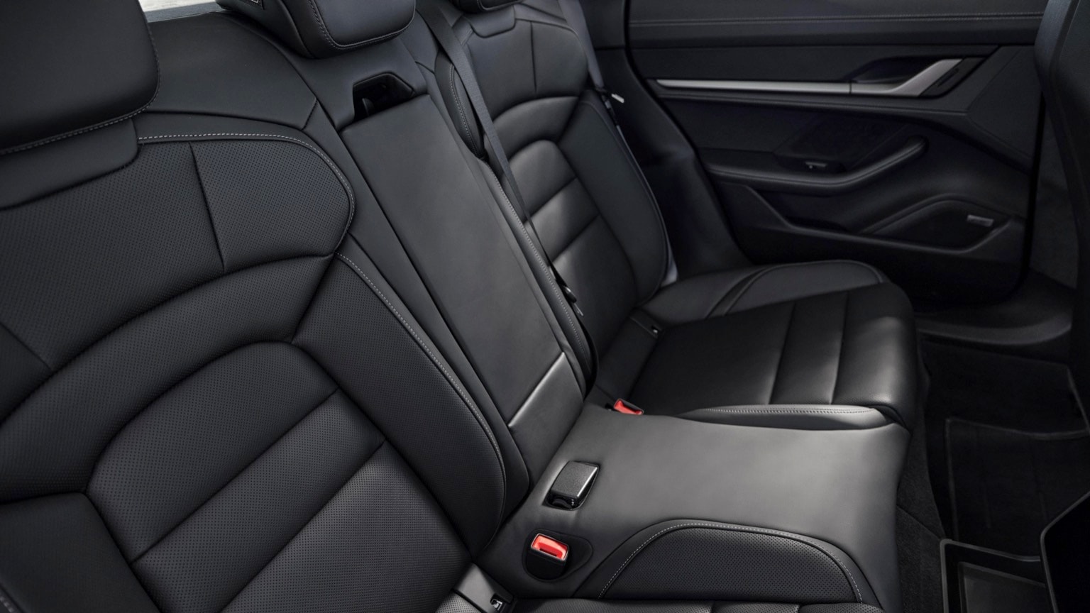 the inside of a car