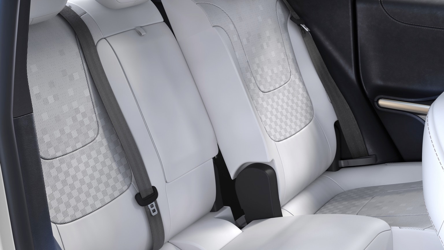 l'intérieur d'une voiture