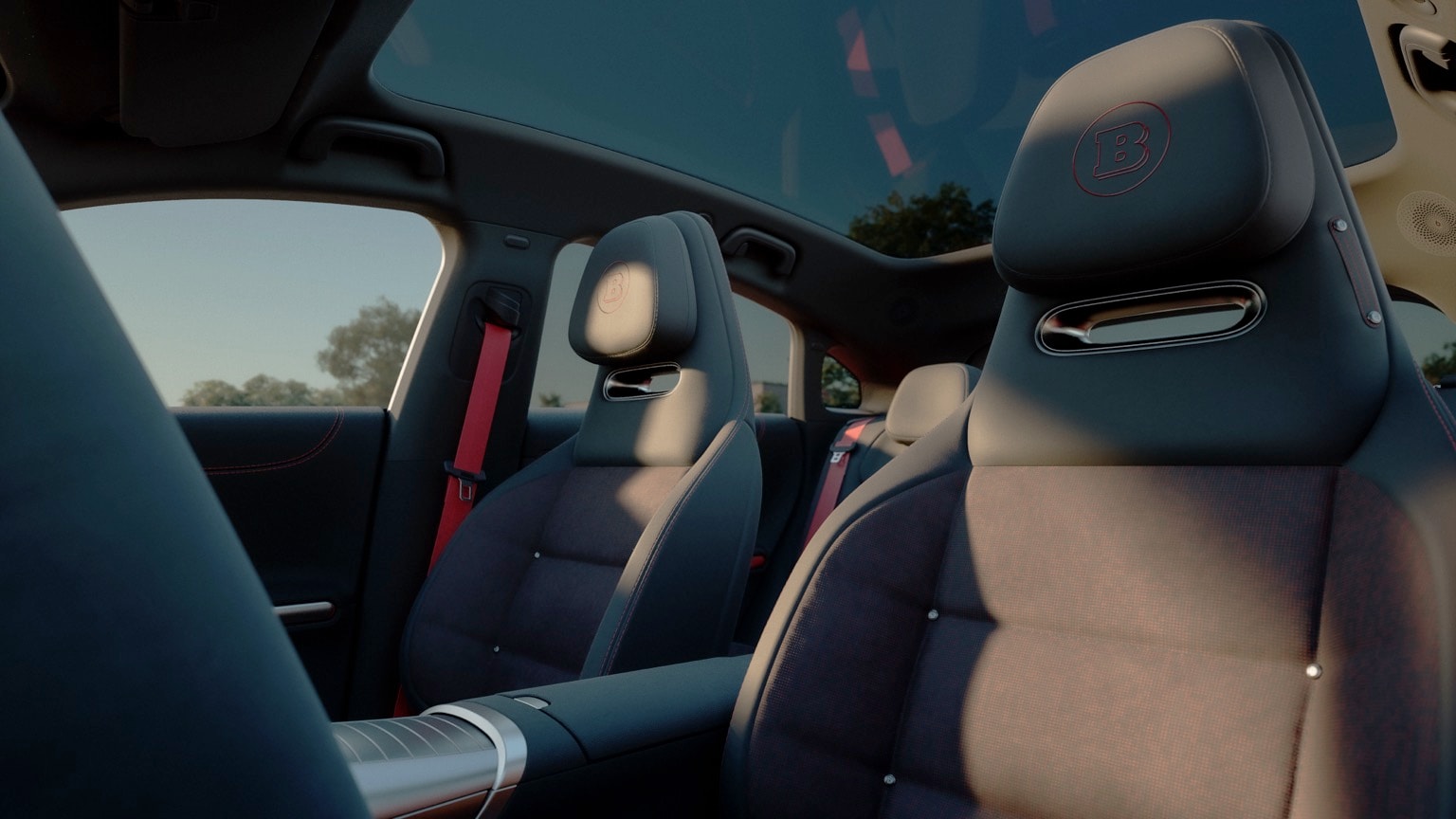l'intérieur d'une voiture