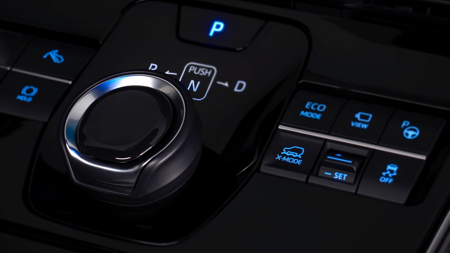 a close up of a car's dashboard