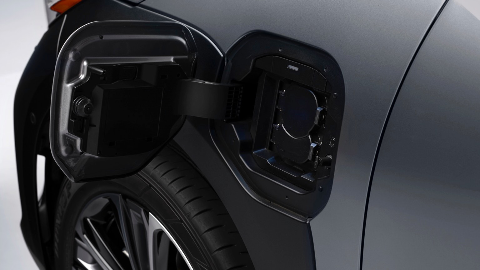 a close up of a car