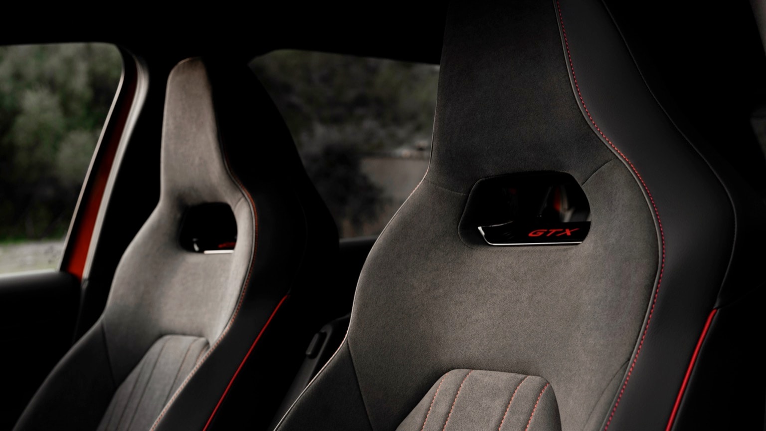 l'intérieur d'une voiture