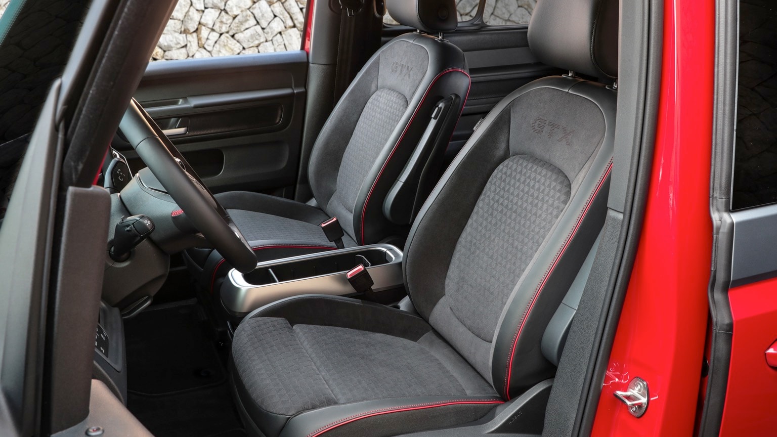 l'intérieur d'une voiture