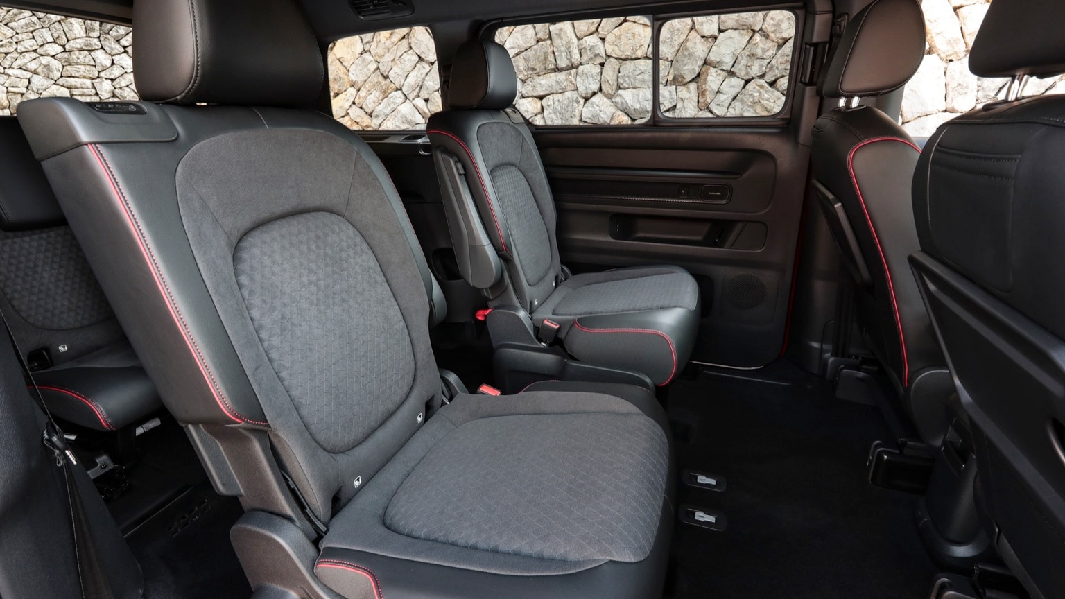 l'intérieur d'une voiture